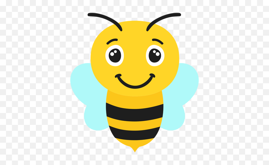 Bee Joyful Muzzle Head Flat - Transparent Png U0026 Svg Vector Abeja Dibujo Transparent,Drogon Png