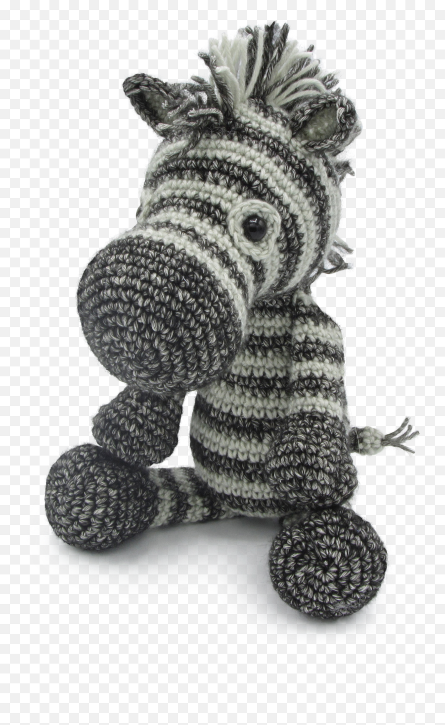 Crochet Kit Zebra Dirk - Zebre Crochet Png,Crochet Hook Png
