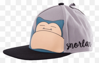 Pokemon - Snorlax Grey Cap Baseball Cap Png,Snorlax Png