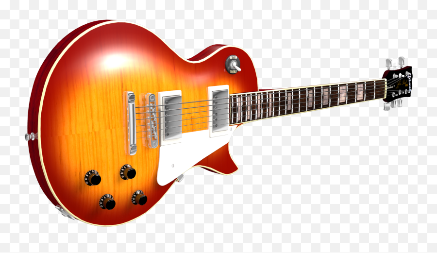 Download Electric Instruments Guitar Les Acoustic Paul - Guitar Full Hd Png,Electric Guitar Png