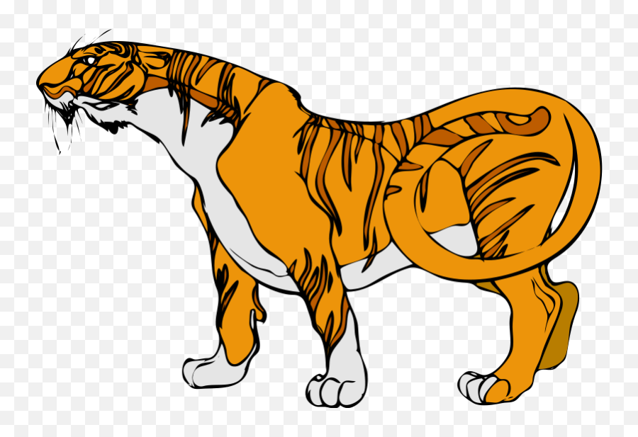 Download Tiger Images 2 Image 8 Png Clipart Free - Clipart Animation Tiger,Tigers Png