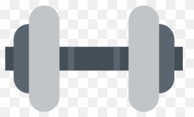Dumbbell Icon Myiconfinder - Weight Flat Icon Png