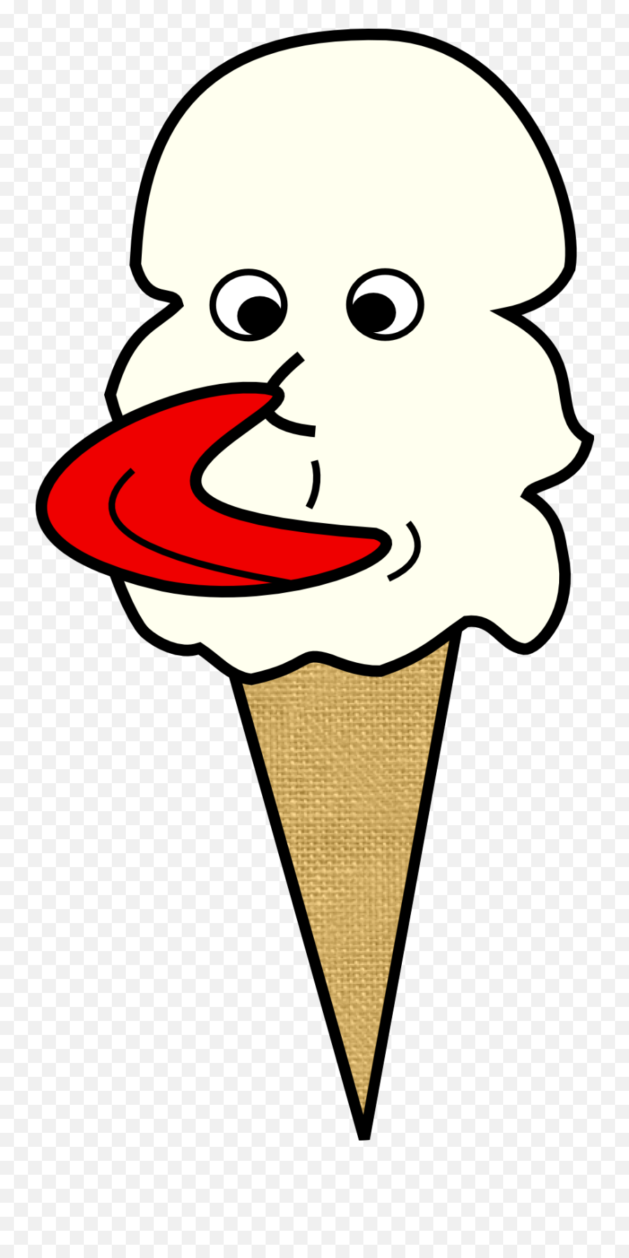 Self - Self Licking Ice Cream Cone Png,Ice Cream Cone Transparent