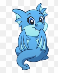 Our Mascot Isnu0027t She Cute Creatures Blue Dragon - Cartoon Png,Blue Dragon Png