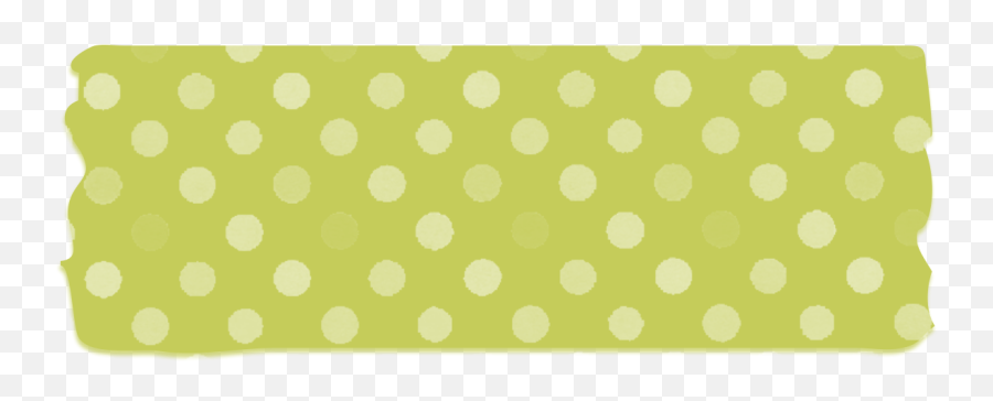 Scrapbook Clipart Tape - Polka Dot Png,Piece Of Tape Png