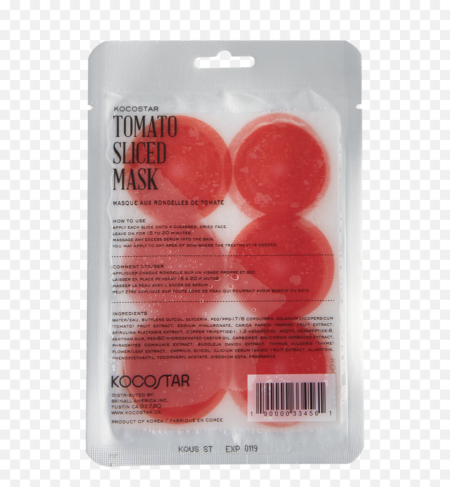 Therapy Sliced Mask Collection - Cosmetics Png,Tomato Slice Png