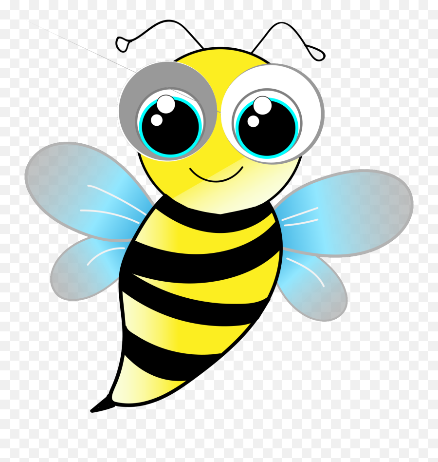 Bumble Bee No Smile 2 Png Svg Clip Art For Web - Download Bees Important Clip Art,Bumble Png