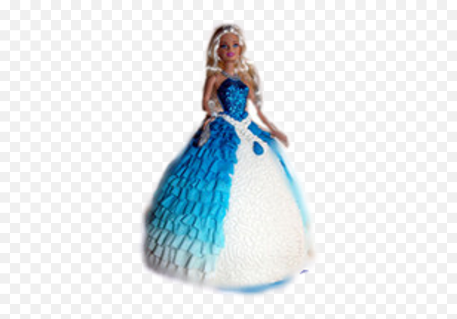 Download Hd 3d Barbie Doll Cake - B01 Barbie Doll Cakes 3d Barbie Cake Png,Barbie Doll Png