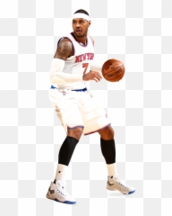 2016 Nba All - Carmelo Anthony Transparent Background Png,Knicks Png