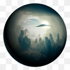 Sky Clouds - Circle png