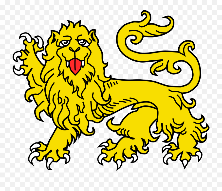 Filelion Passant Guardantsvg - Wikipedia Lion Passant Guardant Png,Lion Png