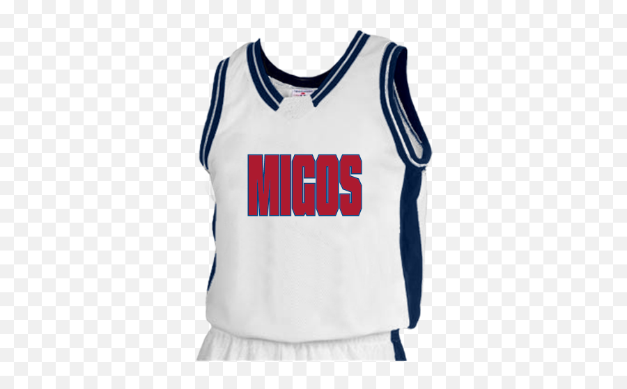 Migos Offset3 Adult V - Neck Custom Basketball Jerseys Gilas Basketball Jersey Design Png,Quavo Png