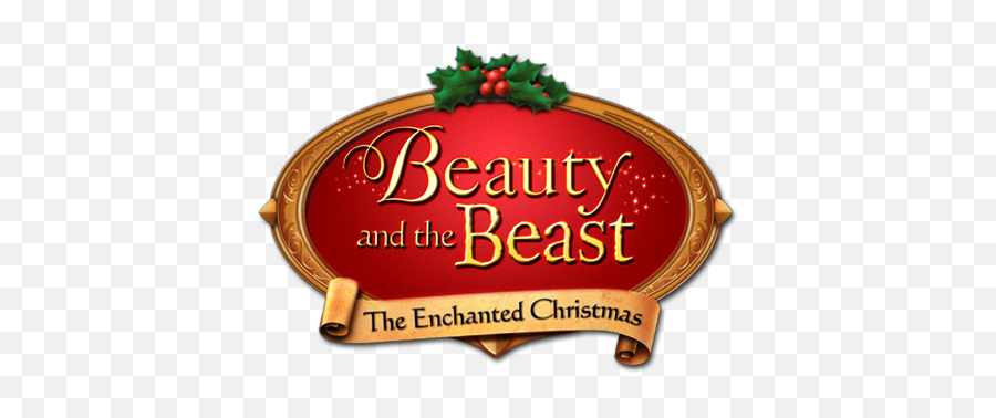 Beauty And The Beast Enchanted Christmas Movie Fanart - Disney Beauty And The Beast Enchanted Christmas Logo Png,Beauty And The Beast Logo Png