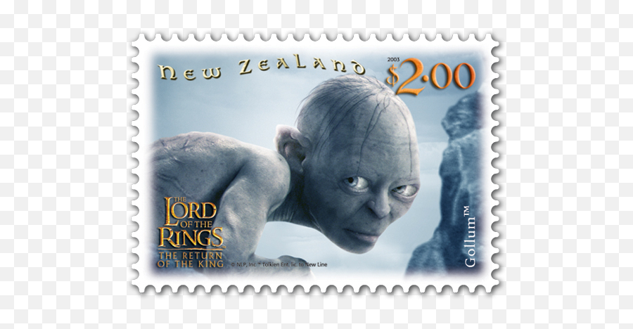 Gollum Png - Single Stamp Lord Of The Rings Hunchback Lord Of The Rings,Gollum Png