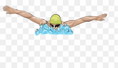 Swimmer Lake - Underwater Cartoon png