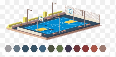 Basketball Courts For Backyard Apt Asia Pacific - Ball Hd png