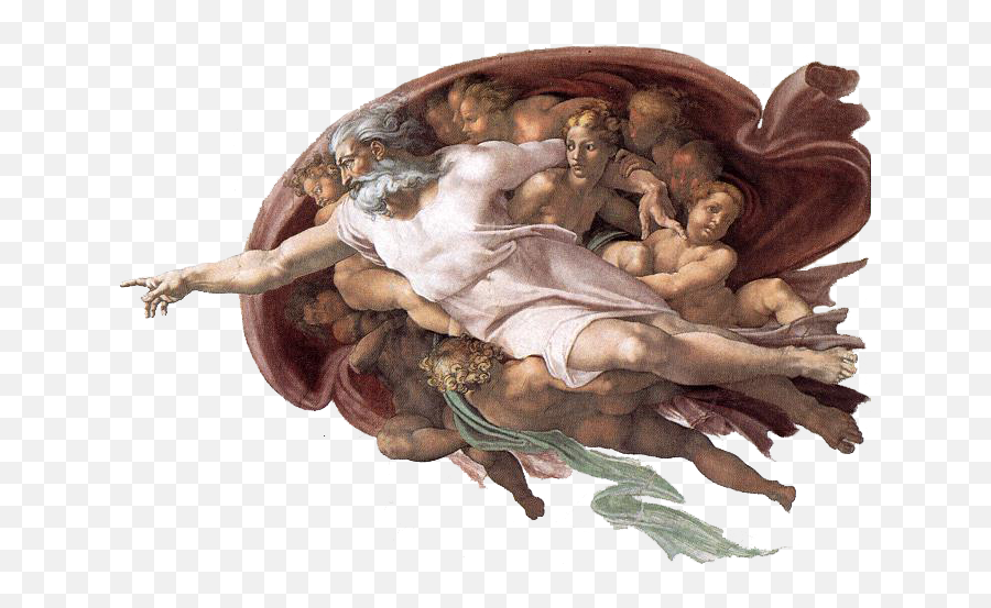 Michelangelo Png 2 Image - Sistine Chapel Ceiling Creation Of Adam,Michelangelo Png