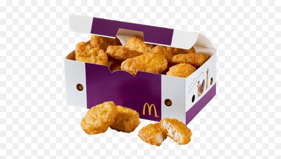20 Chicken Nuggets In A Box - Mcdonalds Chicken Nuggets Transparent Png,Chicken Nugget Png