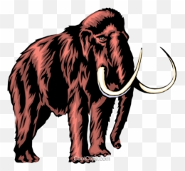 Mammoth Royalty Free Vector Clip Art - Night At The Museum Clipart Png,Mammoth Png