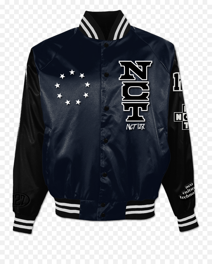 Nct - Satin Baseball Jacket Png,Nct 127 Logo