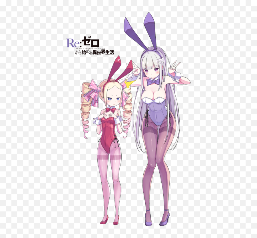 Download 2 - Rem Re Zero Bunny Png,Rem Re Zero Png