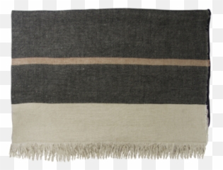 Belgian Linen Towel Png Black Stripe