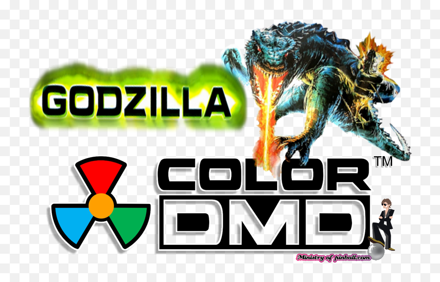 Download Godzilla Colordmd - Monster Bash Clipart Png,Godzilla Logo Png