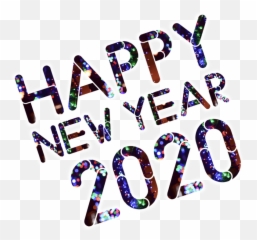 Png Happy New Year 2020 Images Free - Dot