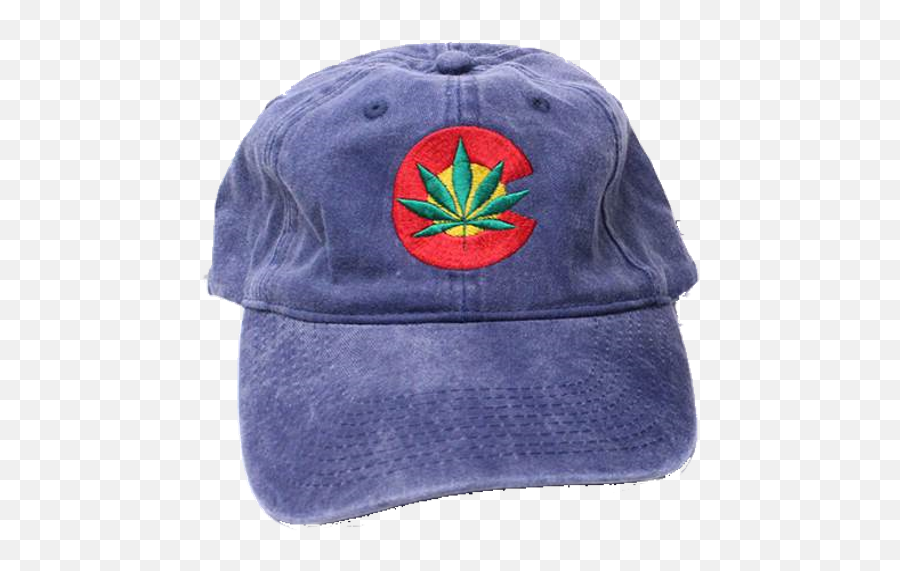 Colorado Flag Leaf Baseball Cap Hats Cotton Blend Weed Mj - Unisex Png,Colorado Flag Png