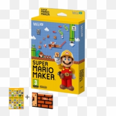 Super Mario Maker Libro De Arte Wii U Sp - Amiibo png