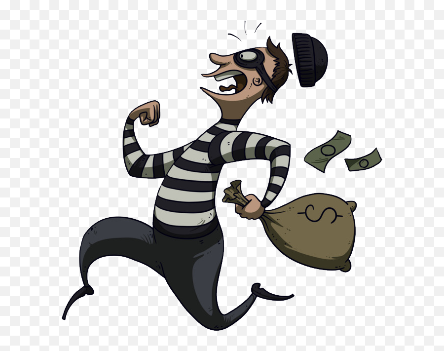 Thief Robber Png Images Free Download - Cartoon Thief Png,Robber Png