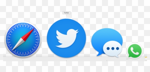 Enable Larger Dock Icon Size Defaults - writecom Popular Four Web Browsers png