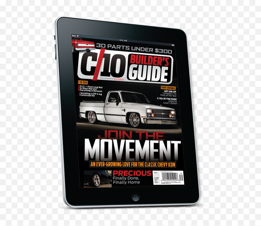 C10 Builders Guide Spring 2019 Digital For Automotive - Biryaniwalla Png,Icon Chevy Truck