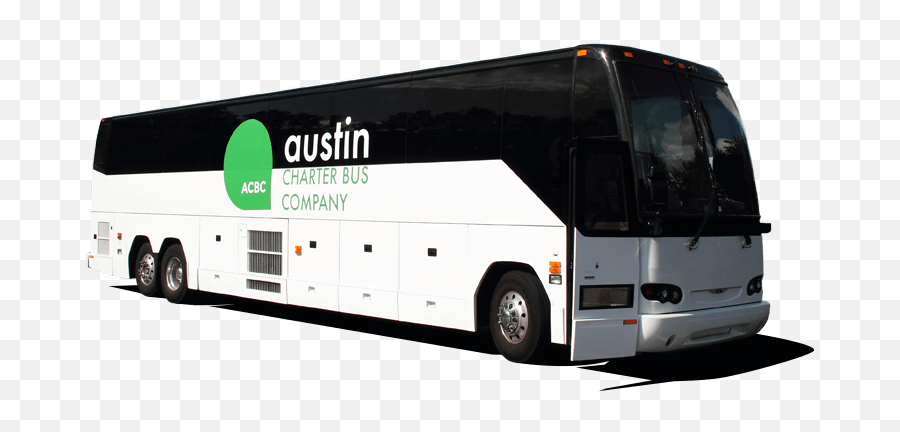 Austin Charter Bus Company Rentals In Texas - Bus Company Png,Bus Transparent