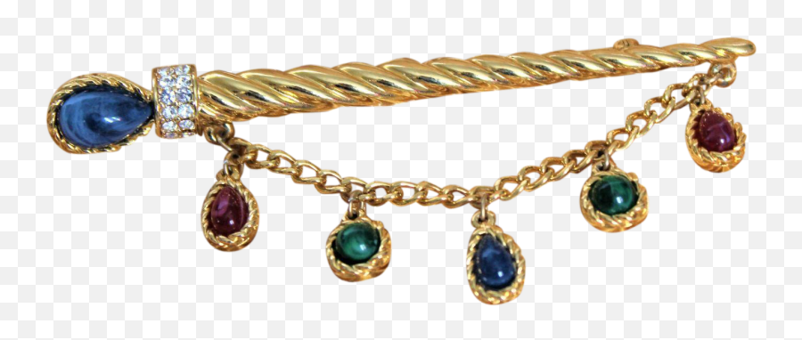 Exquisite Signed Trifari Mogul Jewels - Chain Png,Jewels Png