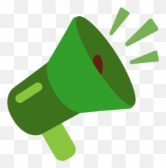 Learn Earn - Transparent Background Loudspeaker Clipart png