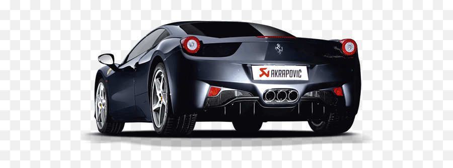 Akrapovic Slip - On Line Titanium Exhaust For Ferrari 458 Ferrari Akrapovic Png,W900 Icon