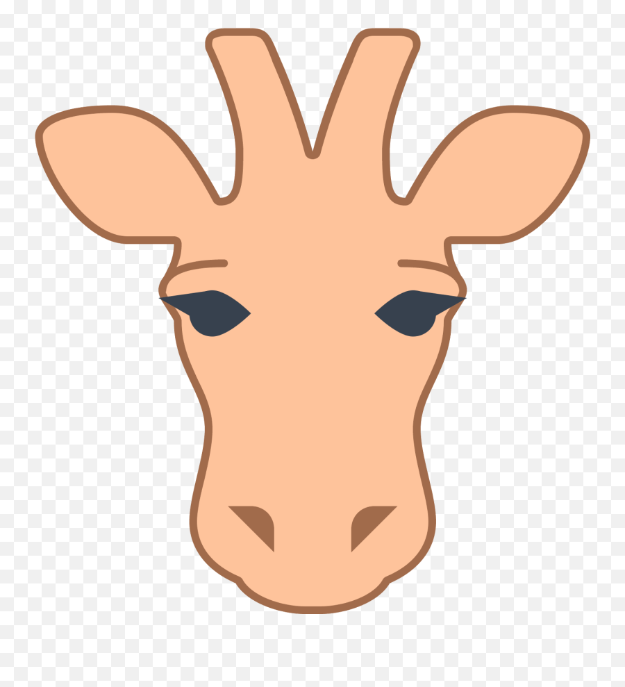Download This Icon Is Depicting A The Head Of Giraffe And - Happy Png,Giraffe Icon