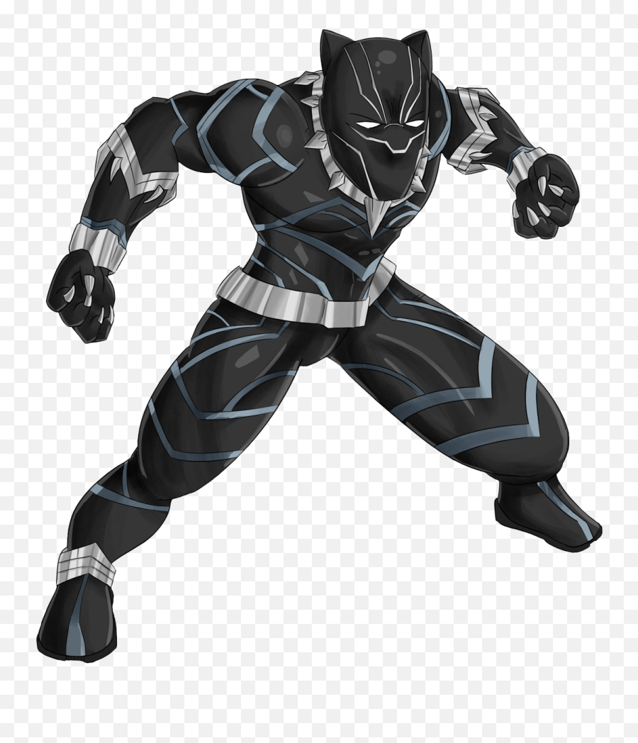 Black Panther Image Film Desktop - Black Panther Marvel Cartoon Png,Black Panther Transparent