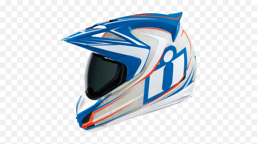 Meancycles Variant Raiden Blue Red White Full Face Helmet - Icon Raiden Variant Png,Icon Variant Motorcycle Helmet