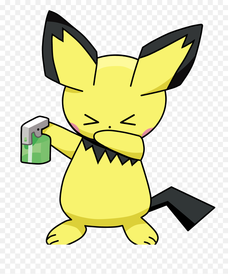 Smsh Bros Dabbing Pichu Amiibo Keychain Design - Fictional Character Png,Amiibo Icon