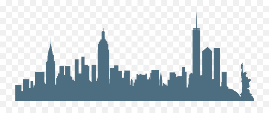 Download Free Vector York Png Hq Icon Favicon Freepngimg - Poster New York Skyline Silhouette,New York Mets Icon