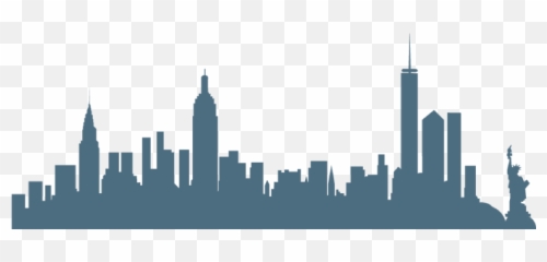 Download Free Vector York Png Hq Icon Favicon Freepngimg - Poster New Skyline Silhouette