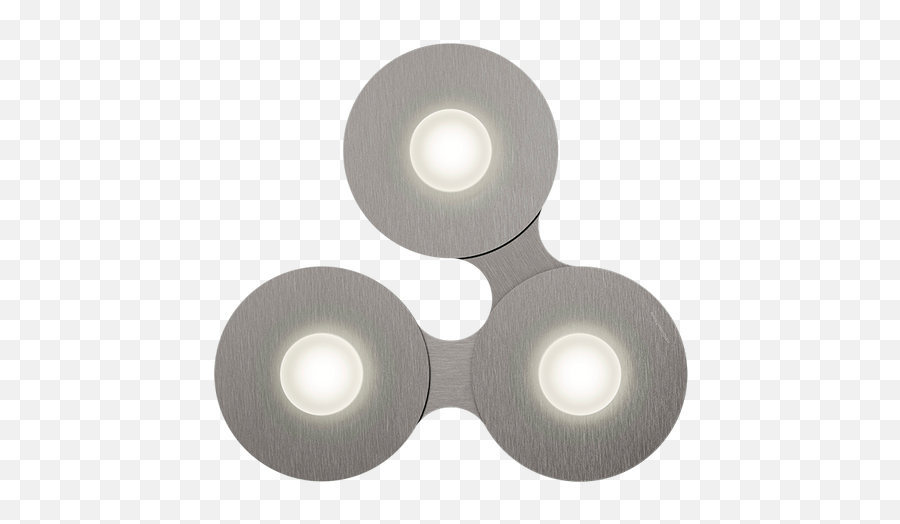 Grossmann Disc Three Lamp Wall Ceiling Light - Colour Options Fidget Spinner Png,Fidget Spinner Loading Icon