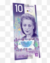Canadau0027s Vertical 10 Note - Bank Of Canada Viola Desmond 10 Dollar Bill Png,$10 Icon