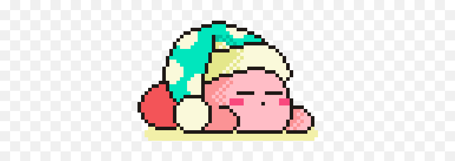 Yetanotherpixelartist Pixel Art Characters - Sleeping Kirby Gif Transparent Png,Video Pixel Icon