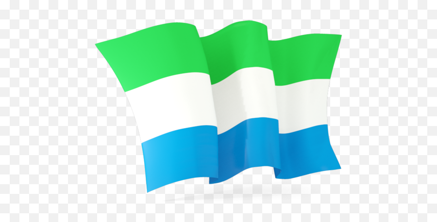 Waving Flag Illustration Of Sierra Leone - Waving Netherlands Flag Png,Waving Flag Icon
