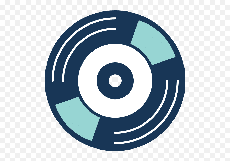 Vinyl Music Detailed Style Icon - Canva Png,Groove Music Icon