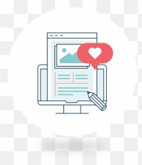 Graphic Design For Online Marketing U0026 Social Media - Icon png