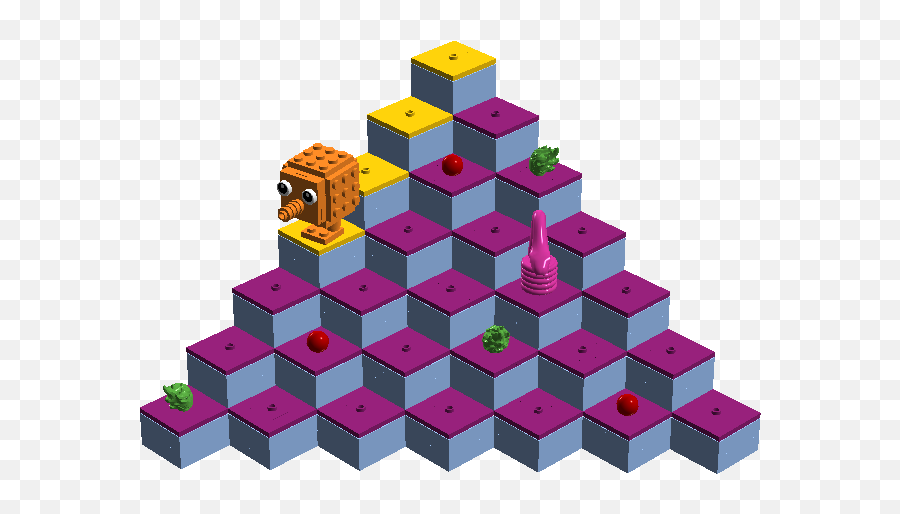 Lego Ideas - Qbert Construction Set Png,Icon Q